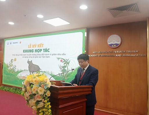 PGS.TS Phạm Minh Sơn nhấn mạnh sự kiện là dấu mốc quan trọng trong việc hướng tới một nền y học cổ truyền an toàn, hợp tác, nhân văn.
