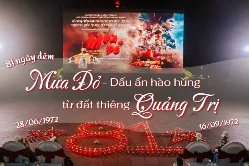 Mưa Đỏ – Dấu ấn hào hùng từ đất thiêng Quảng Trị