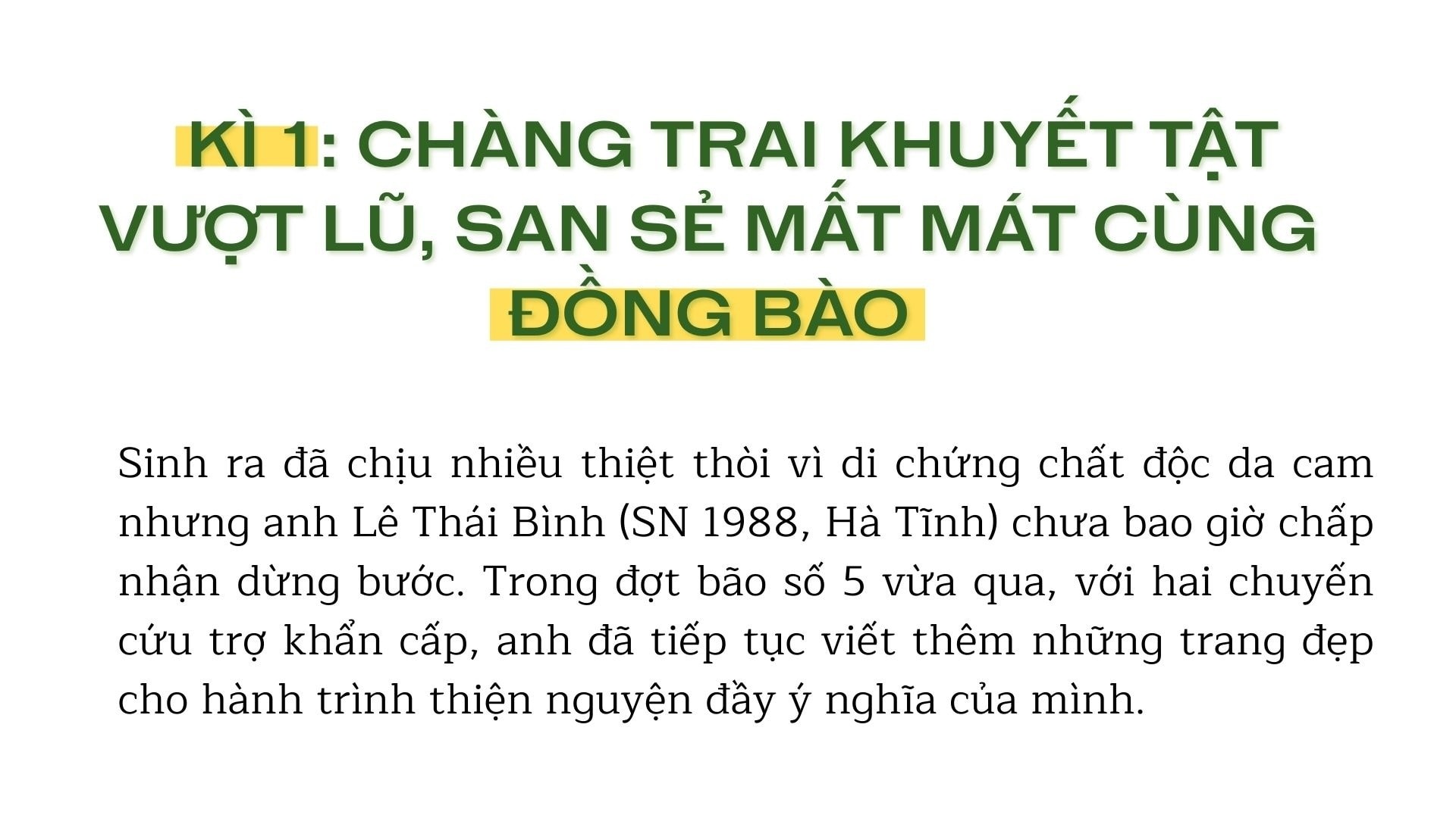 Bão lũ đi qua tình người ở lại (1)