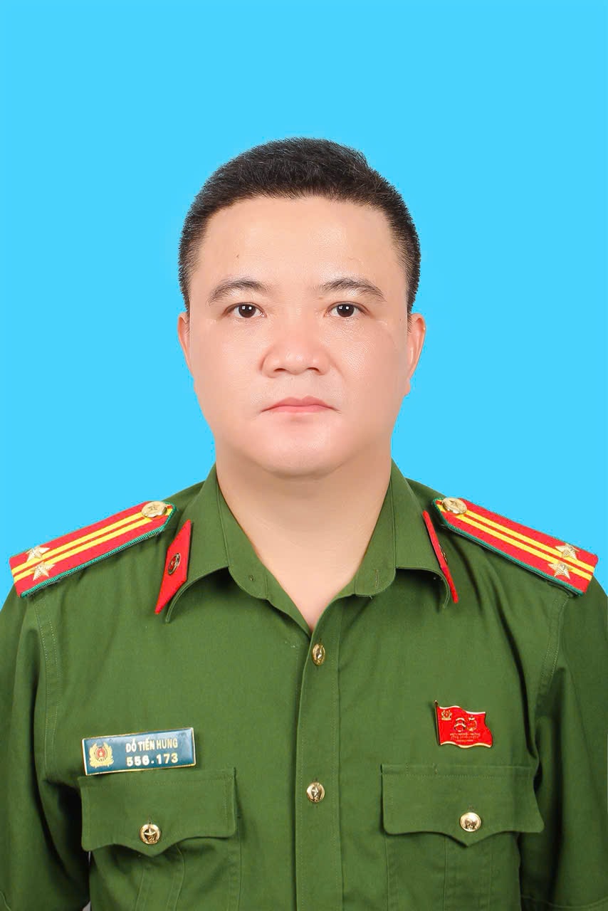 Trung tá Đỗ Tiến Hưng - Công an Thành phố Hà Nội_