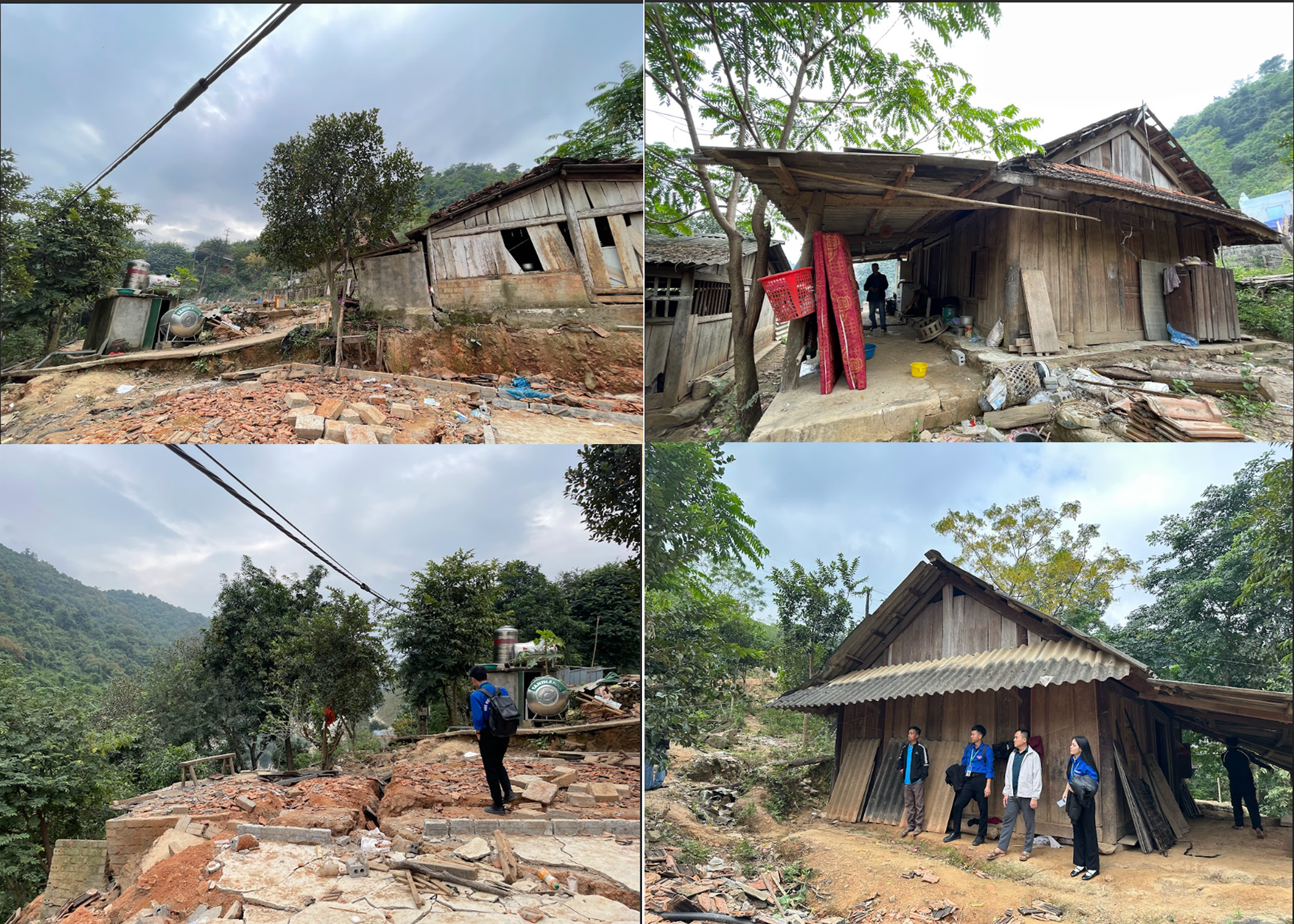 Hình ảnh tiền trạm vừa qua của Đội SVTN tại xã Mường Xén, tỉnh Nghệ An