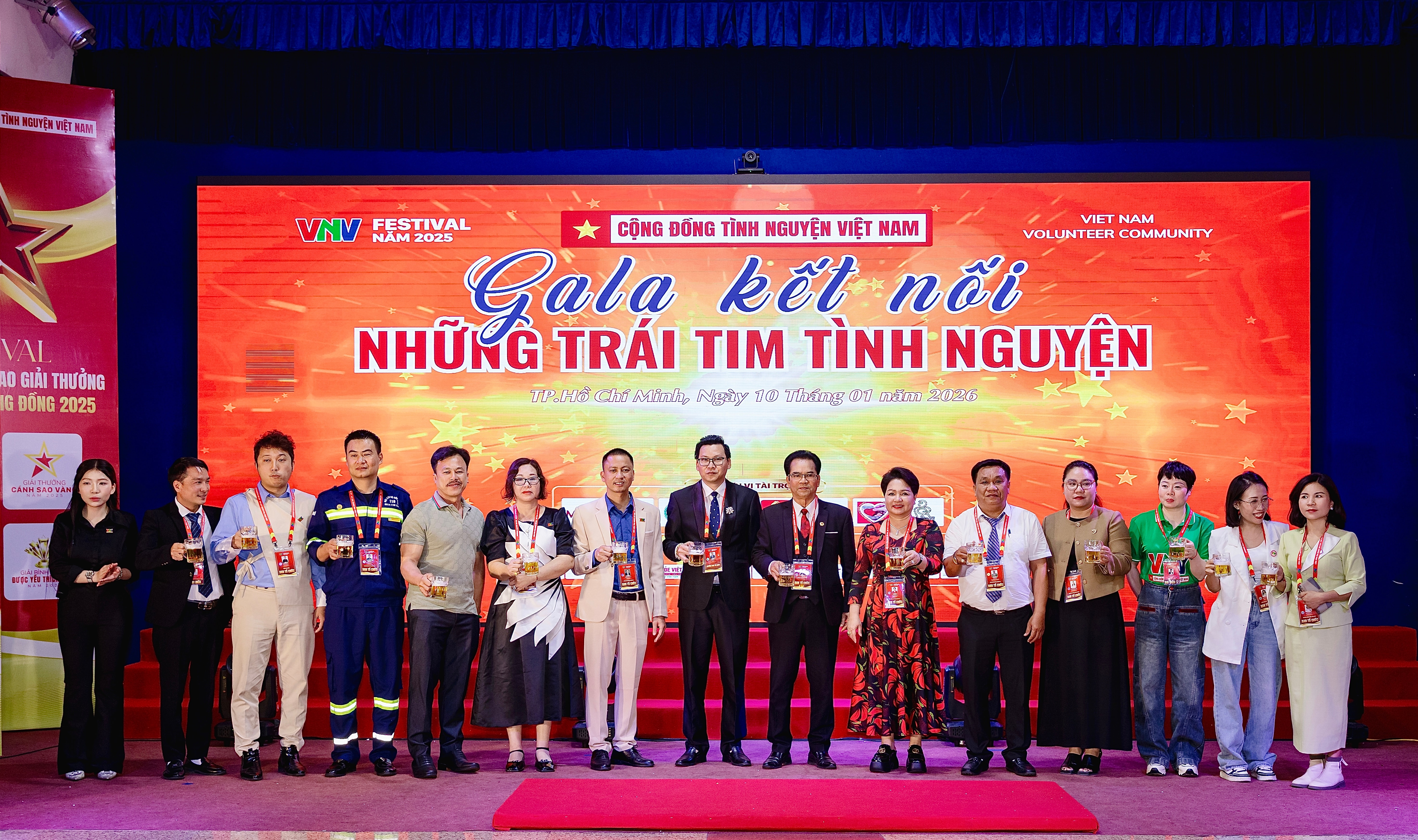 Ảnh 1_ Khai mạc Festival “Kết nối những Trái tim Thiện nguyện Toàn quốc” lần thứ VIII tại TP.HCM - lần đầu tiên chương trình được tổ chức tại khu vực phía Nam.