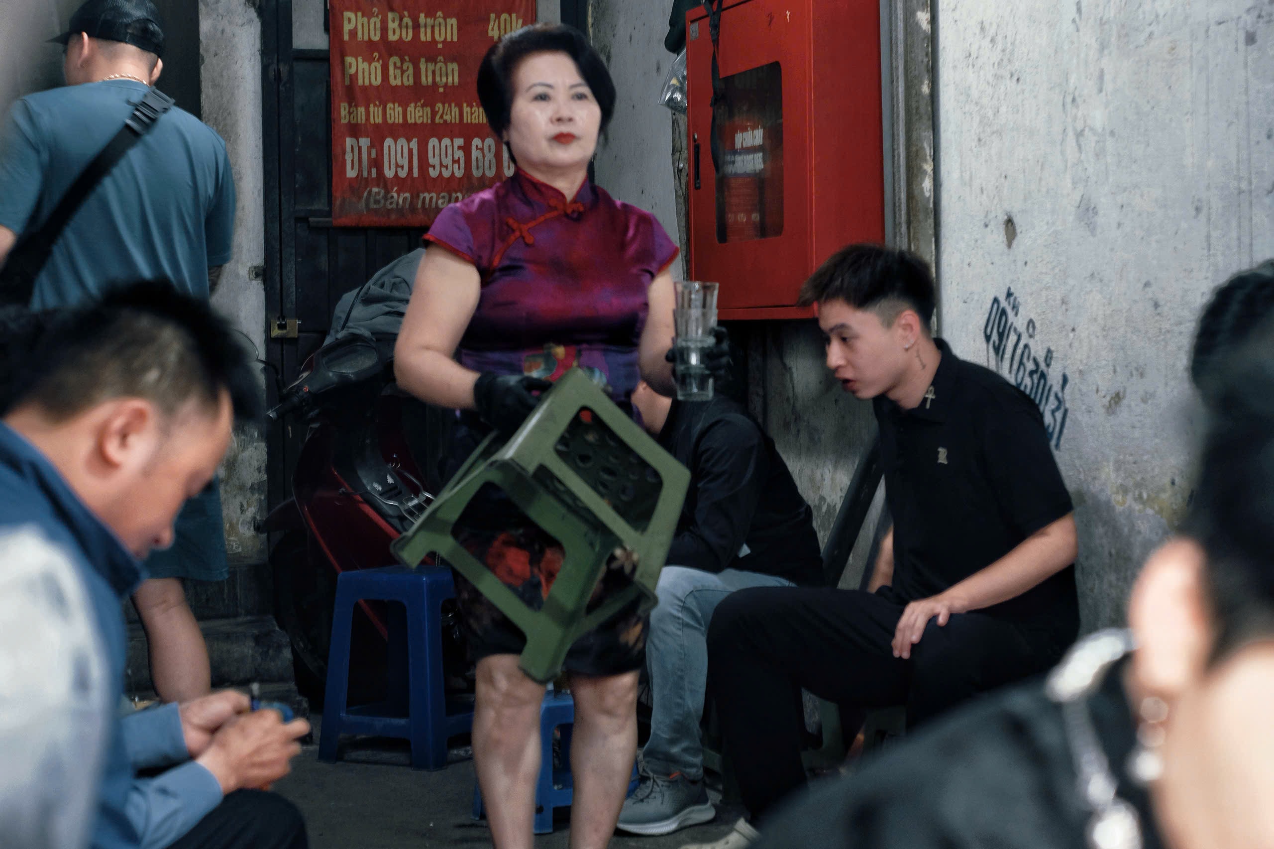 Mẹ chị Ly, người luôn sẵn lòng giúp đỡ 