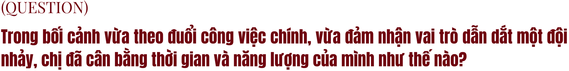 cân bằng thời gian cùng yosakoi