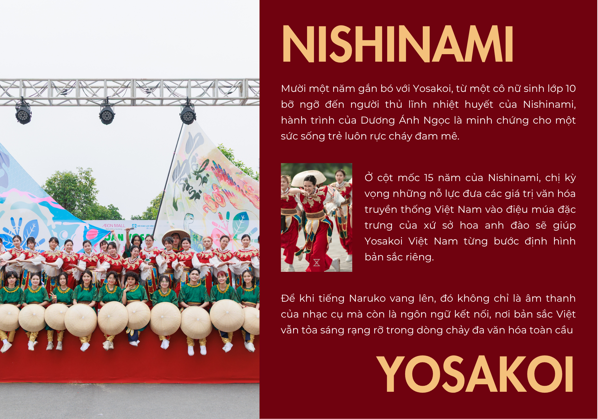 kỳ vọng yosakoi của dương ánh ngọc