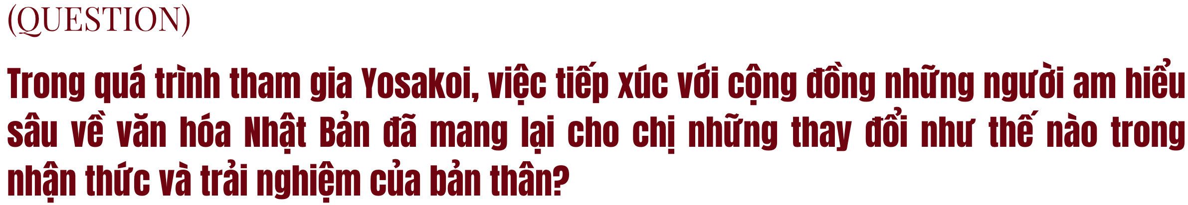 thay đổi nhờ văn hoá nhật bản