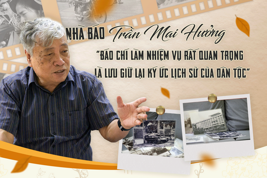 Nhà báo Trần Mai Hưởng: “Báo chí làm nhiệm vụ rất quan trọng là lưu giữ lại ký ức lịch sử của dân tộc”