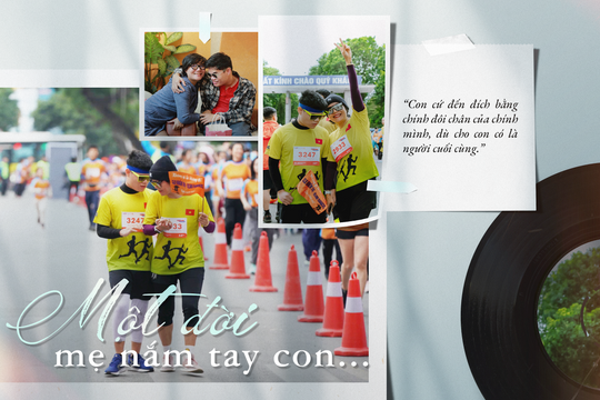 Một đời, mẹ nắm tay con...