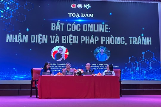 Cẩm nang an toàn trên không gian số qua Tọa đàm "Bắt cóc online: Nhận diện và biện pháp phòng, tránh”