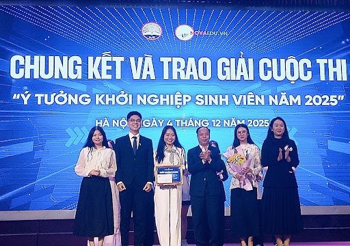 Chung kết cuộc thi “ Ý tưởng Khởi nghiệp Sinh viên năm 2025”: Nơi tiềm năng của giới trẻ được khai phá