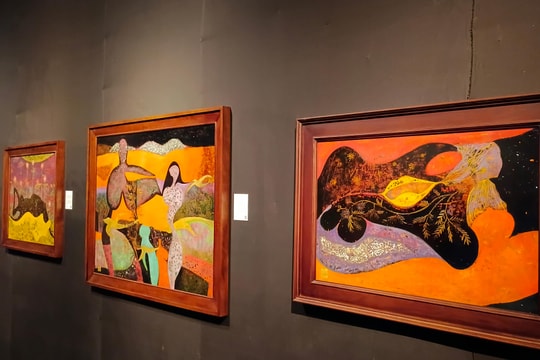 Khi nghệ thuật sơn mài dẫn lối đến vẻ đẹp nội tâm của người phụ nữ