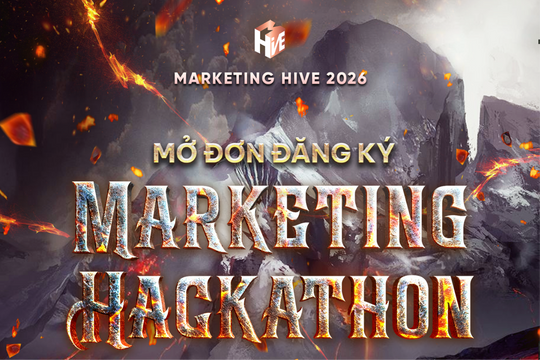 Tiếp nối Marketing Fair 2026, Marketing Hackathon 2026 chính thức mở đơn chờ đón những người trẻ yêu Marketing