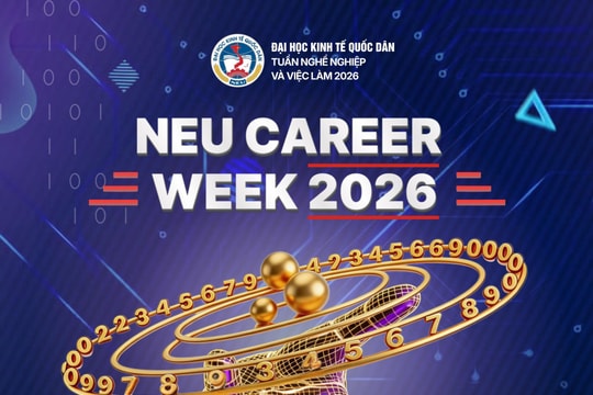 NEU Career week 2026: Điểm hẹn của sinh viên và doanh nghiệp trong thời đại chuyển đổi số