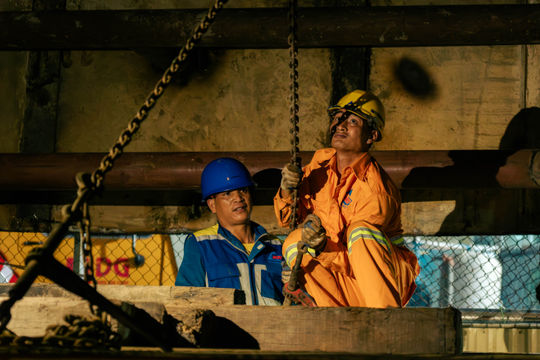 Metro Nhổn - ga Hà Nội: Trắng đêm nỗ lực đẩy nhanh tiến độ về đích