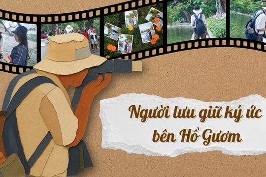 Thợ chụp ảnh Hồ Gươm: 40 năm lặng lẽ giữ ký ức Hà Nội