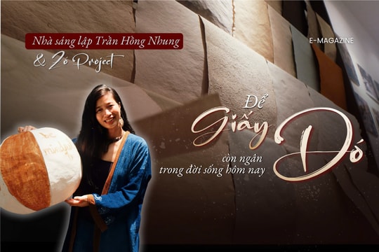 Để giấy Dó còn ngân trong đời sống hôm nay