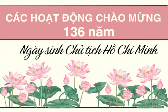 Các hoạt động chào mừng Kỷ niệm 136 năm Ngày sinh Chủ tịch Hồ Chí Minh