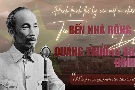 Từ Bến Nhà Rồng đến Quảng trường Ba Đình: Hành trình thế kỷ của một vĩ nhân