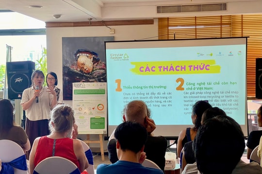 "Circular Fashion Fair & Forum": Khi thời trang bước vào vòng tuần hoàn xanh