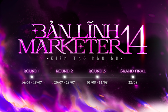 Chính thức khởi động Cuộc thi Bản Lĩnh Marketer 14