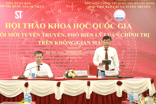 Đổi mới tư duy và cách tiếp cận, tuyên truyền lý luận chính trị trên không gian mạng