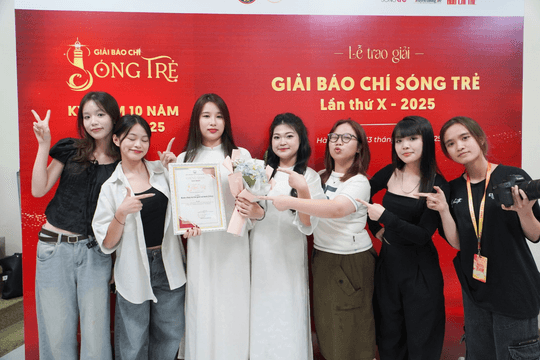 Dấu ấn những cây bút trẻ tại Giải Báo chí Sóng trẻ lần thứ X - năm 2025