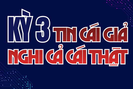 Khi mắt có thể bị lừa: Đừng tin ngay: Kiểm chứng thế nào? (Kỳ 2)