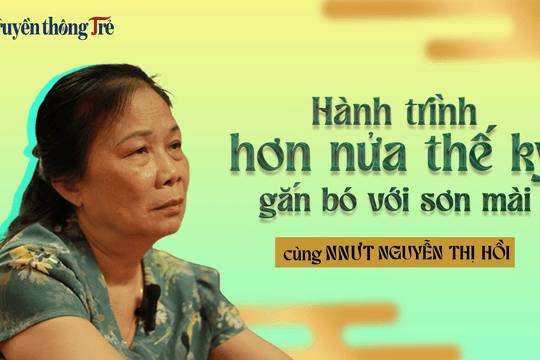 Hơn nửa thế kỷ gắn bó với sơn mài cùng nghệ nhân Nguyễn Thị Hồi