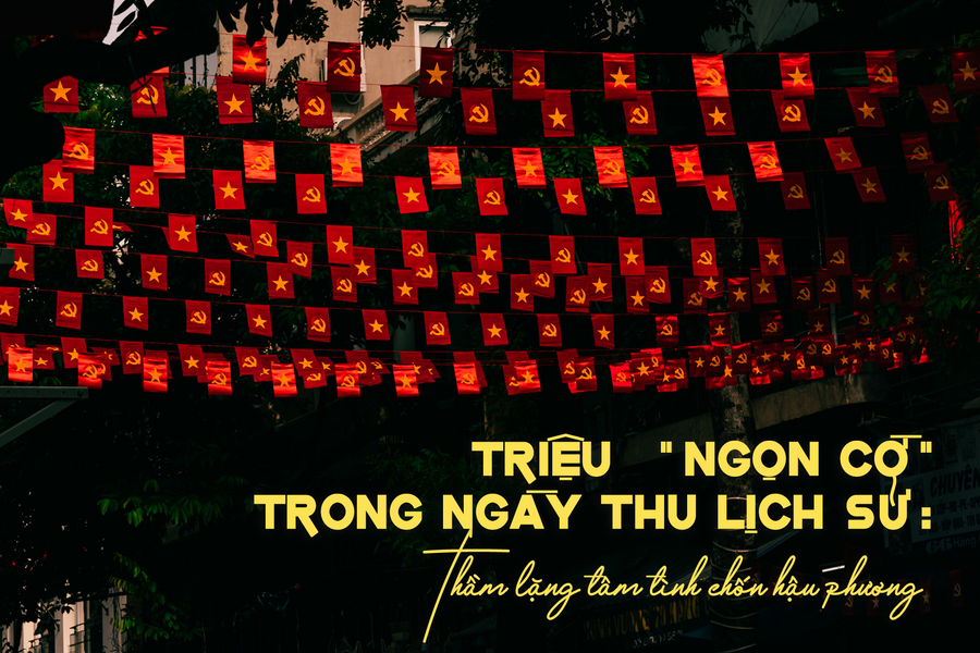 Triệu "ngọn cờ" trong ngày thu lịch sử - Kỳ 3: Thầm lặng tâm tình chốn hậu phương