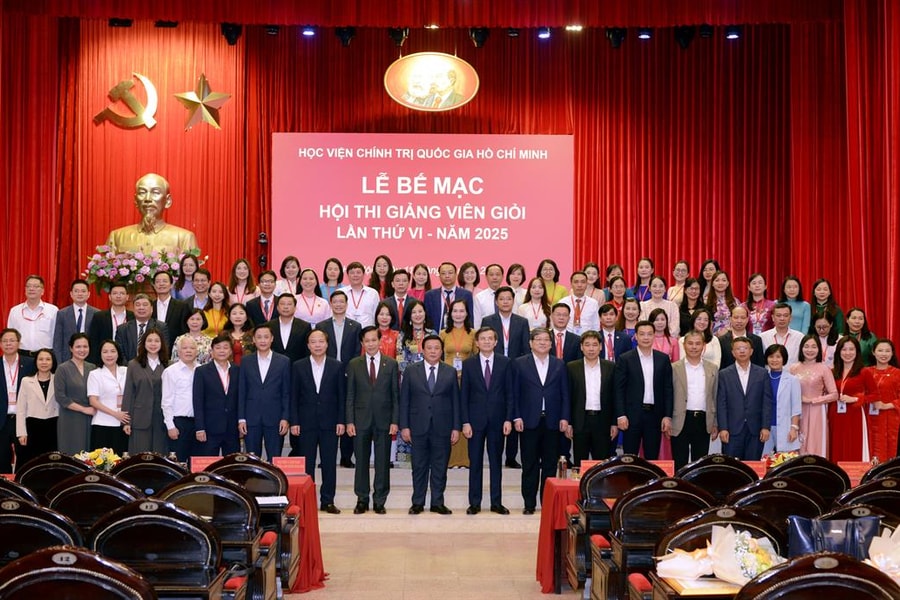 Học viện Chính trị quốc gia Hồ Chí Minh bế mạc Hội thi Giảng viên giỏi lần thứ VI - năm 2025