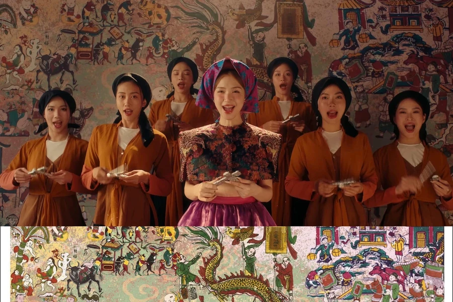 Dấu ấn tranh Đông Hồ trong các sản phẩm âm nhạc: Con đường mới đưa chất liệu dân gian đến với đại chúng